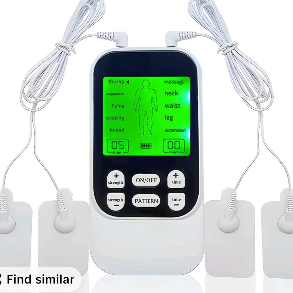 Electronic Muscle Stimulator with LCD Display. Muscle MASSAGER
